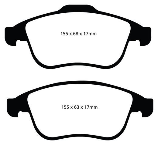 Pastillas de freno ebc DP71708