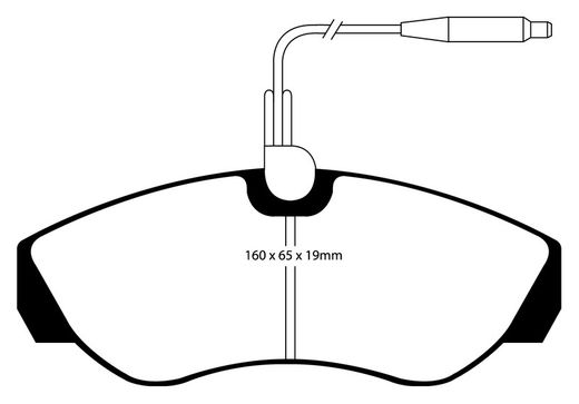 Pastillas de freno ebc DP71708
