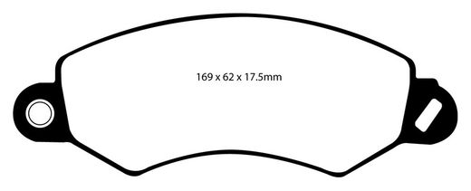 Pastillas de freno ebc DP71708