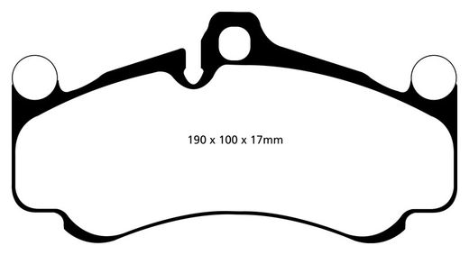 Pastillas de freno ebc DP71708