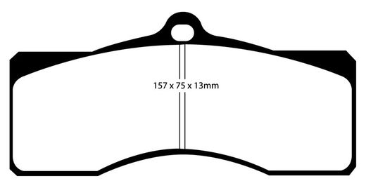 Pastillas de freno ebc DP71708