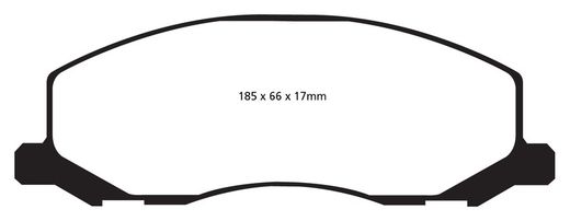 Pastillas de freno ebc DP71708