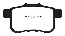 Pastillas de freno ebc DP71708