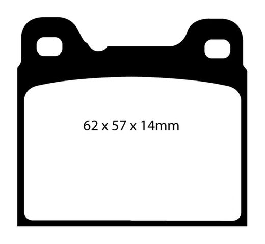 Pastillas de freno ebc DP71708