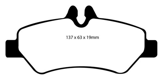 Pastillas de freno ebc DP71708