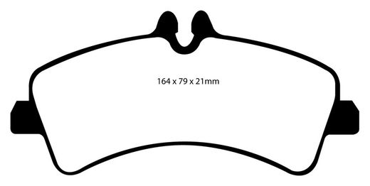 Pastillas de freno ebc DP71708