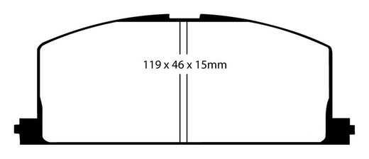 Pastillas de freno ebc DP71708