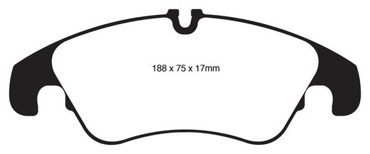 Pastillas de freno ebc DP71708