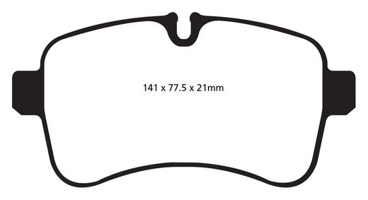 Pastillas de freno ebc DP71708