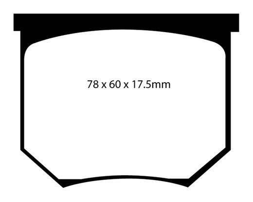 Pastillas de freno ebc DP71708
