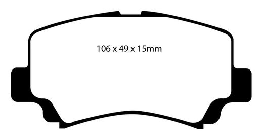 Pastillas de freno ebc DP71708