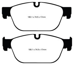 Pastillas de freno ebc DP71708