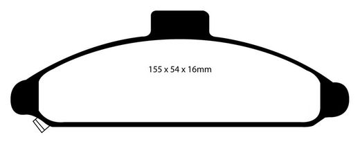 Pastillas de freno ebc DP71708