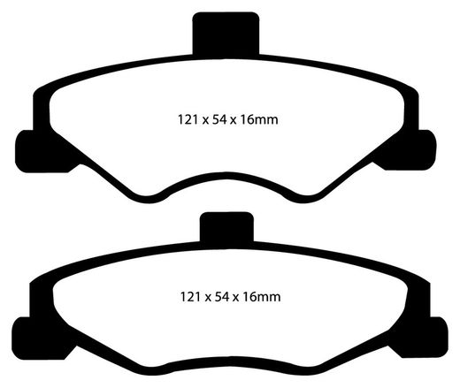 Pastillas de freno ebc DP71708
