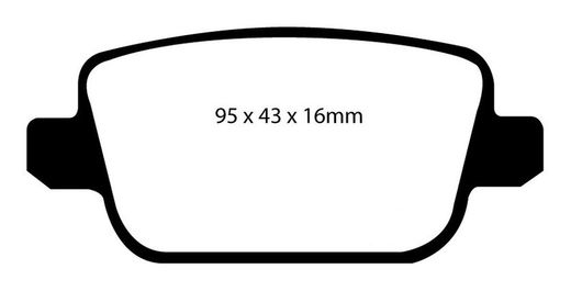 Pastillas de freno ebc DP71708
