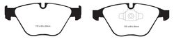 Pastillas de freno ebc DP71708