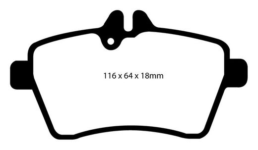 Pastillas de freno ebc DP71708