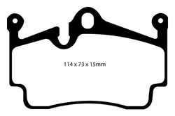 Pastillas de freno ebc DP71708