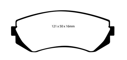 Pastillas de freno ebc DP71708