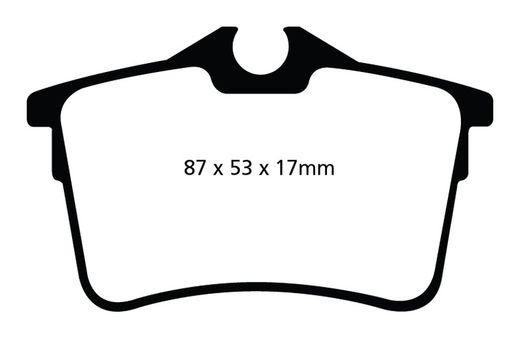 Pastillas de freno ebc DP71708