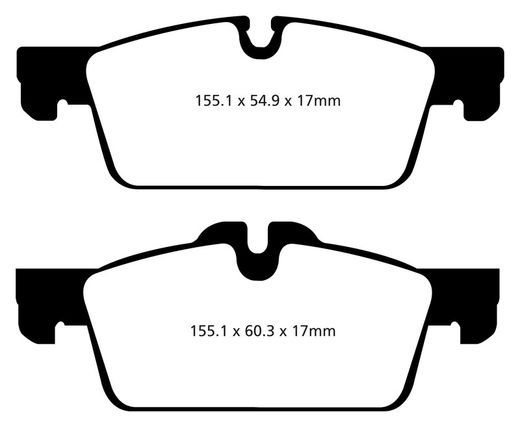 Pastillas de freno ebc DP71708