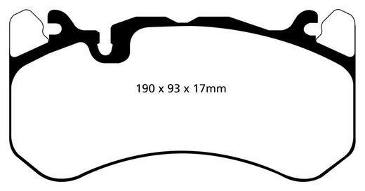 Pastillas de freno ebc DP71708