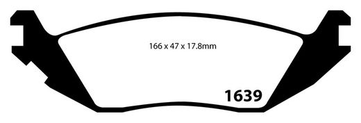 Pastillas de freno ebc DP71708