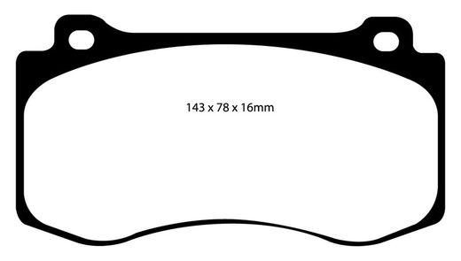 Pastillas de freno ebc DP71708