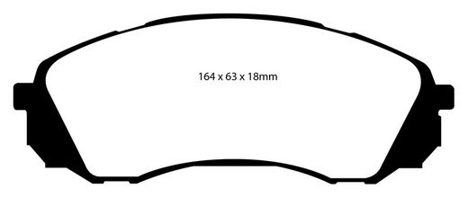 Pastillas de freno ebc DP71708