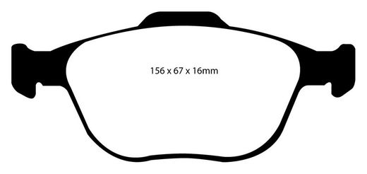 Pastillas de freno ebc DP71708