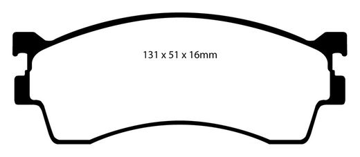 Pastillas de freno ebc DP71708