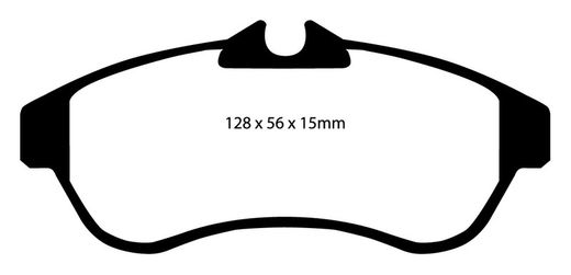 Pastillas de freno ebc DP71708