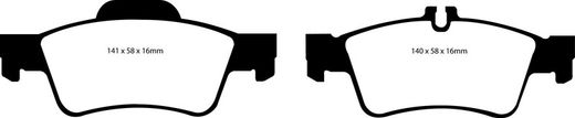 Pastillas de freno ebc DP71708
