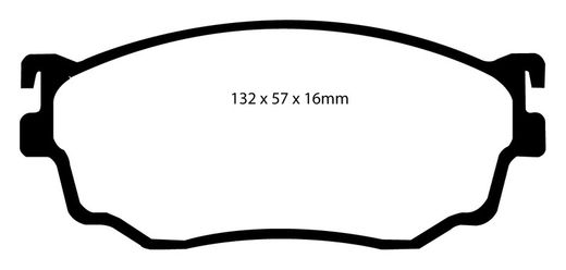 Pastillas de freno ebc DP71708