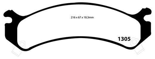 Pastillas de freno ebc DP71708