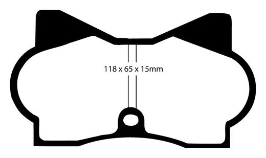 Pastillas de freno ebc DP71708