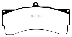 Pastillas de freno ebc DP71708