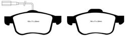 Pastillas de freno ebc DP71708