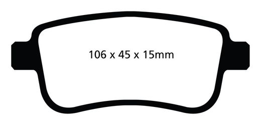 Pastillas de freno ebc DP71708