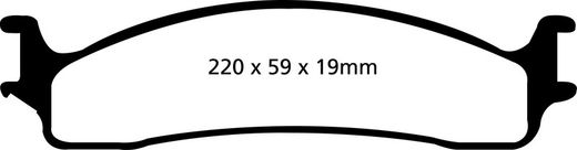Pastillas de freno ebc DP71708