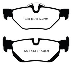 Pastillas de freno ebc DP71708