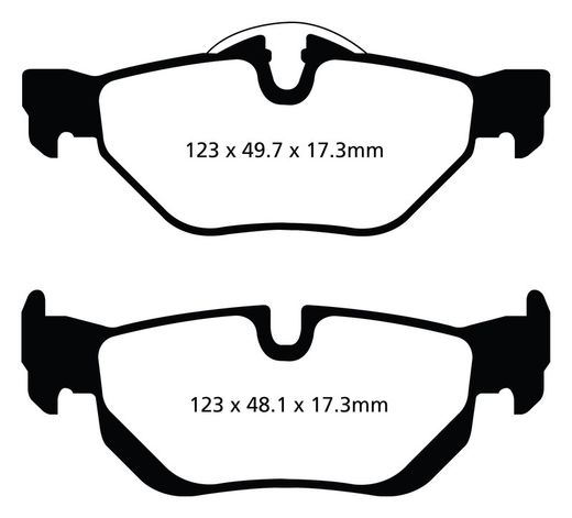 Pastillas de freno ebc DP71708