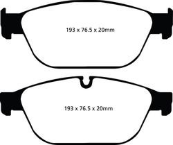Pastillas de freno ebc DP71708