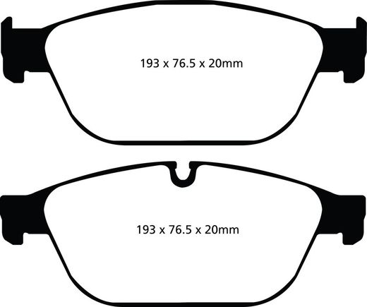 Pastillas de freno ebc DP71708