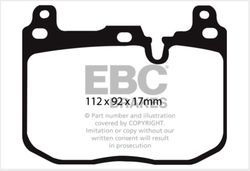 Pastillas de freno ebc DP71708