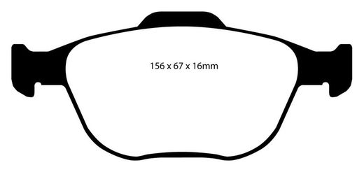 Pastillas de freno ebc DP71708