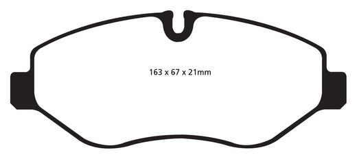 Pastillas de freno ebc DP71708