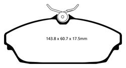 Pastillas de freno ebc DP71708