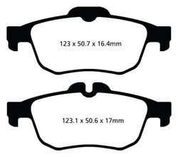 Pastillas de freno ebc DP71708