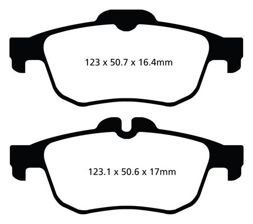 Pastillas de freno ebc DP71708